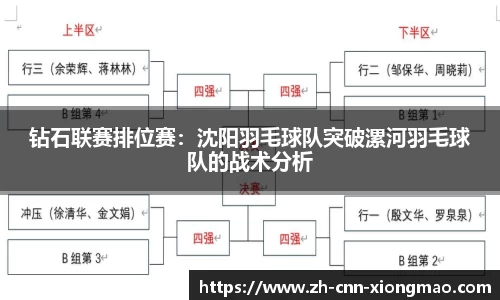 钻石联赛排位赛：沈阳羽毛球队突破漯河羽毛球队的战术分析